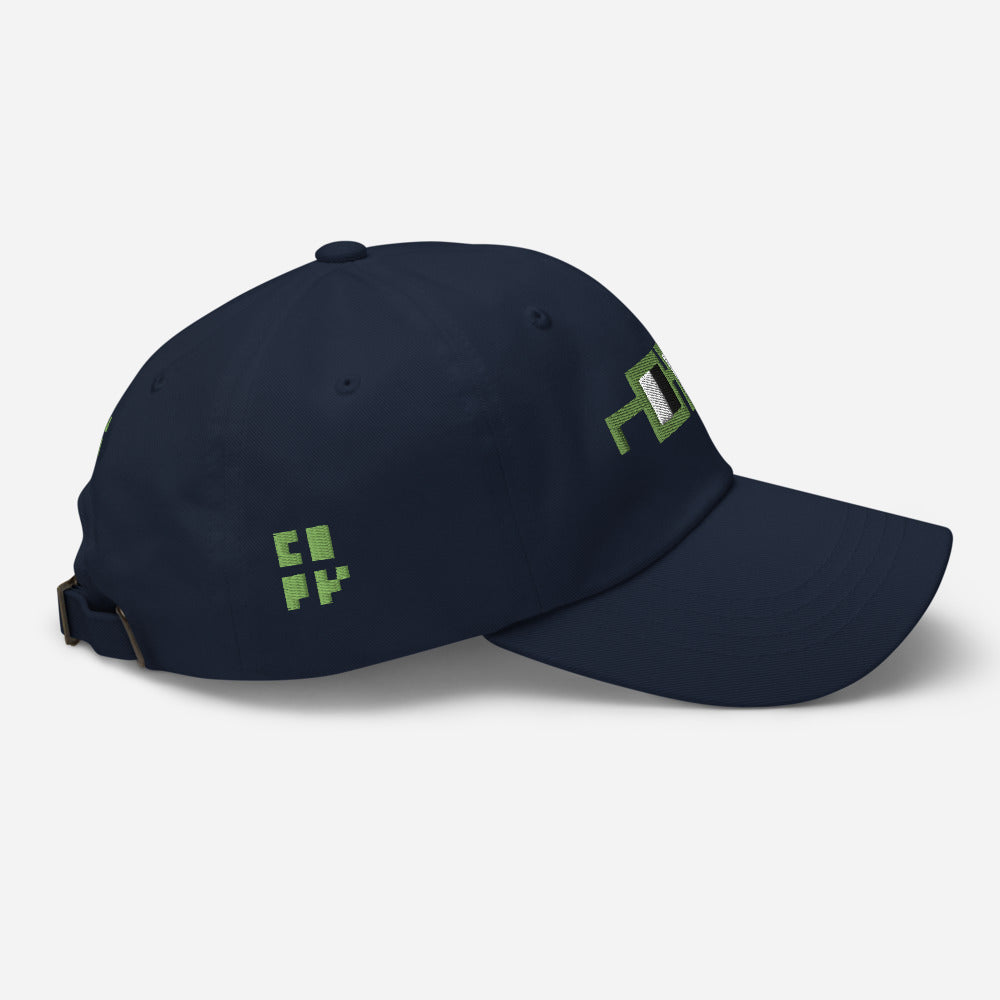 Glasses Copy Dad Hat in Green
