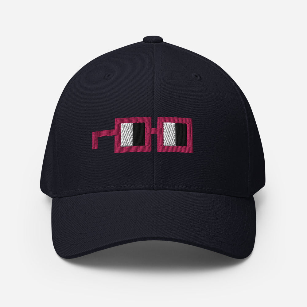 Glasses Flexfit Cap - No Copy