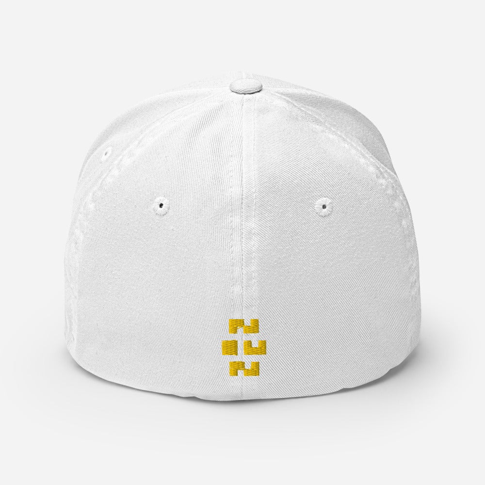 Glass Flexfit Cap in Yellow - No Copy