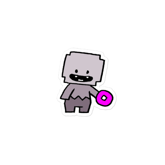 8megs - 43 MEG - 3" x 3" Sticker