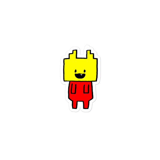 8megs - 28 MEG - 3" x 3" Sticker