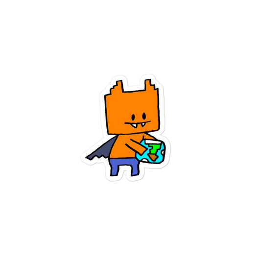 8megs - 41 MEG - 3" x 3" Sticker
