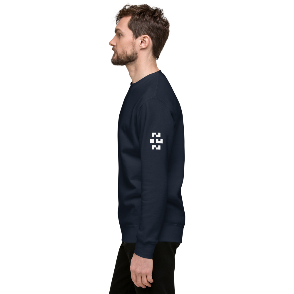 1/n Noun Logo Pullover