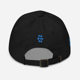 Glasses Copy Dad Hat in Aqua