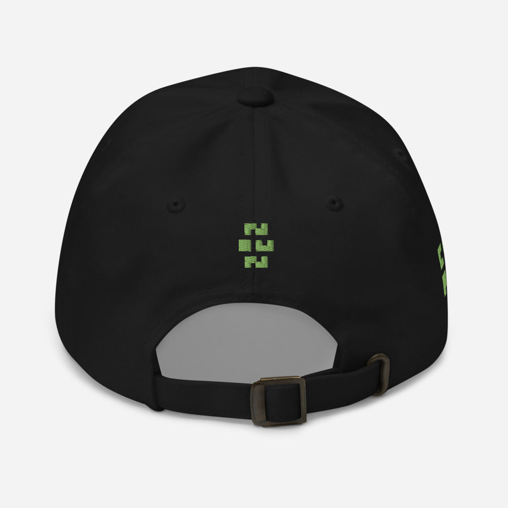 Glasses Copy Dad Hat in Green