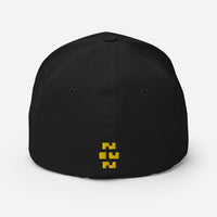 Glass Flexfit Cap in Yellow - No Copy