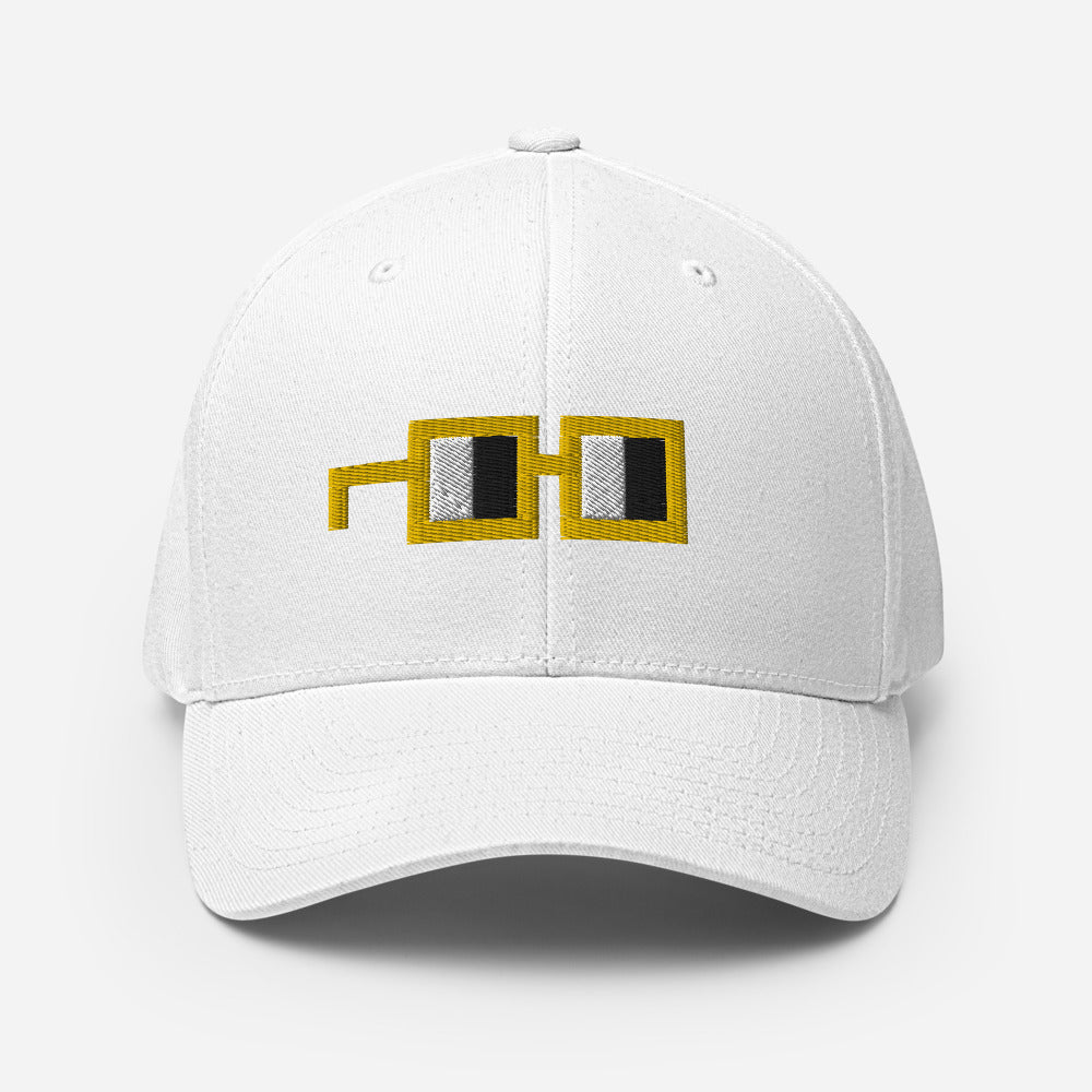 Glass Flexfit Cap in Yellow - No Copy