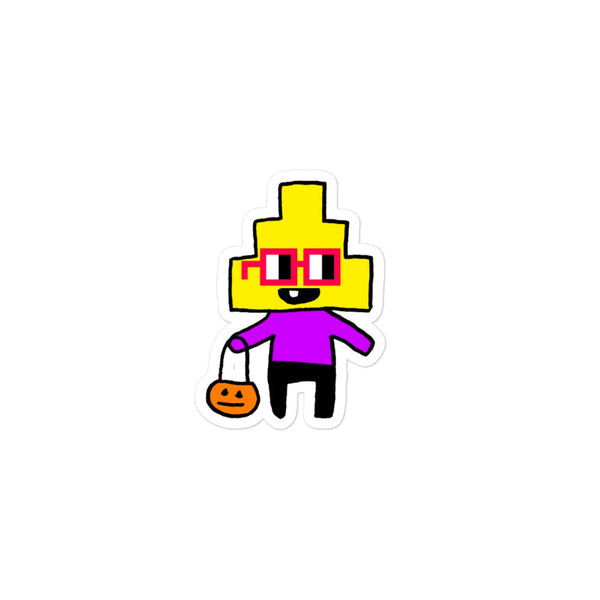 8megs - 57 MEG - 3" x 3" Sticker