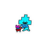 8megs - 36 MEG - 3" x 3" Sticker