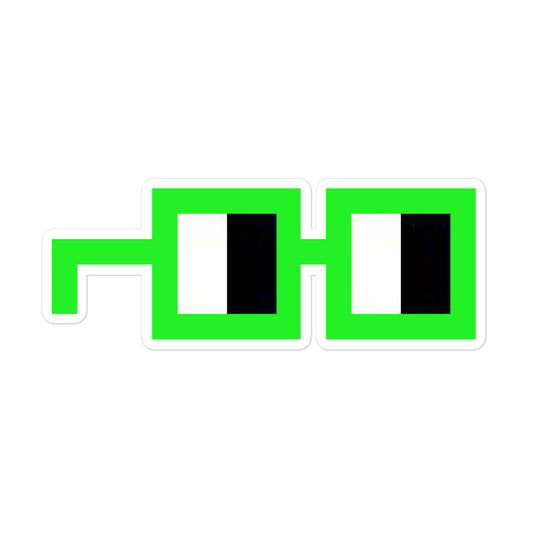 Green Nouns Glasses - 5.5"