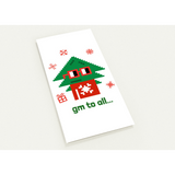 EU & INTL. gm to all Holiday Cards - 10-pack (2-sided, white envelopes)